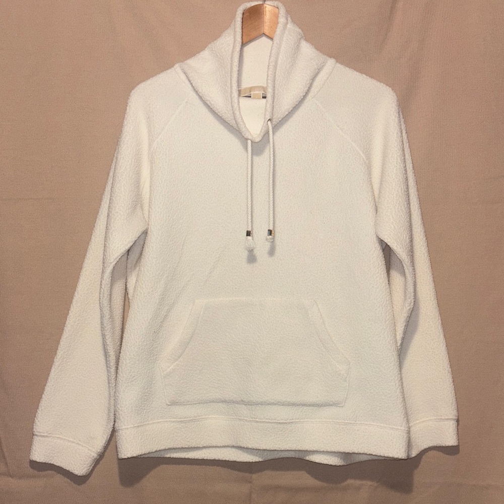 MICHAEL Michael Kors Cozy White Fleece Top